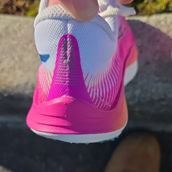 Mizuno Wave Rebellion Pro Women's Pink and White Athletic Shoes. Sz 7 - Picture 7 of 10